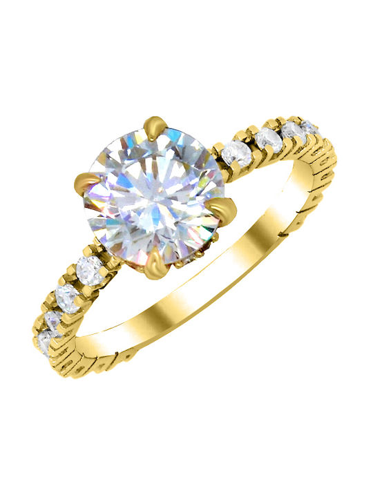 Single Stone from Gold 14K