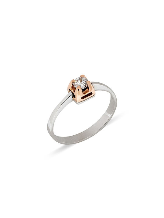 Single Stone from Gold 14K