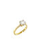 Single Stone from Gold 14K