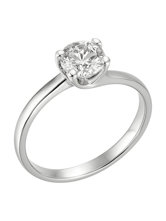 FenixJewelry Inel Solitar cu Diamant