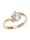 Single Stone from Gold 14K