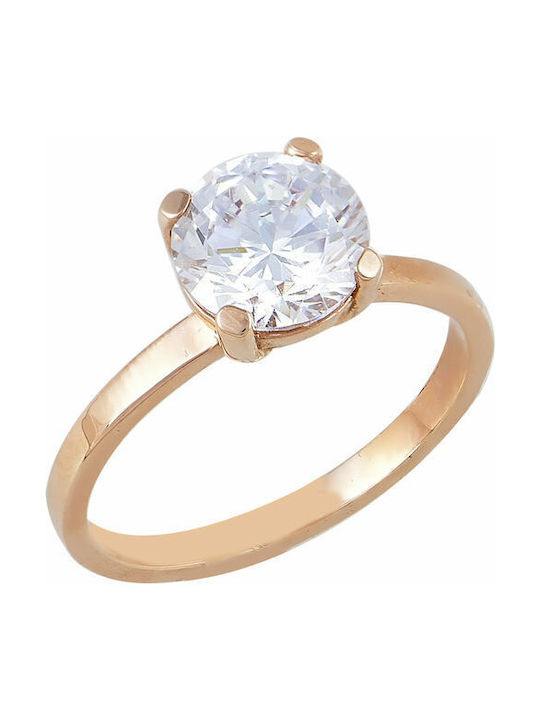 Savvidis Single Stone from Rose Gold