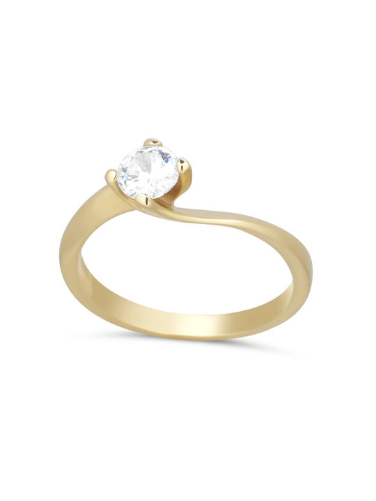 Single Stone from Gold 14K