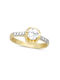 Single Stone from Gold 14K