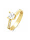 Single Stone from Gold 14K