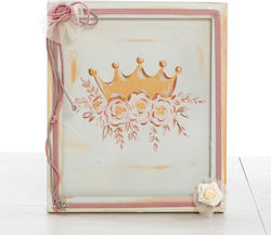 Bellissimo Wishes Board with Crown Theme Made of Wood