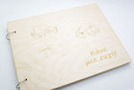 Wooden Guest Book