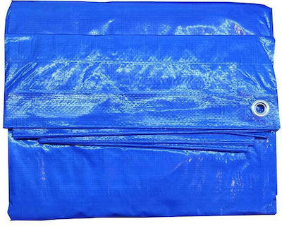 Waterproof Tarpaulin 120gr/m² 4x3m. Light Type Blue