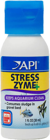 API Stress Zyme Водно подобрително средство за аквариум за почистване на водата 30мл