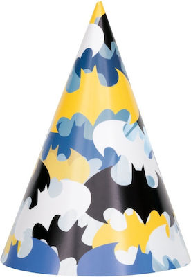 Batman Party Hats 8pcs U77521