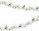 Meri Meri Partydekorationen Girlande mit Blumen in Weißer Farbe 20cm