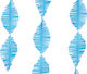 Deco Ceramica Garland for Party in Light Blue color