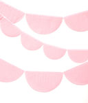 Deco Ceramica Garland for Party in Pink color