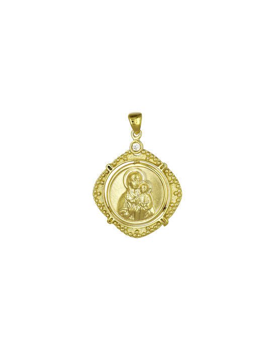 Pendant Kids Talisman Constantine from Gold 9K P-65589