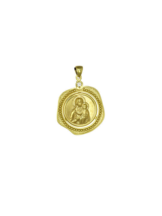 Pendant Kids Talisman Constantine from Gold 9K P-65167