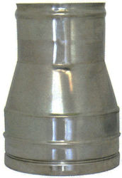 Chimney Reducers Inox 120mm Silver