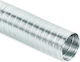 Rauchrohr Metall 100mm Silber