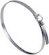 Chimney Clamp Metallic 160mm Silver