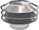 Spiroduct Шапки Chimney Pipe Inox 280мм Сребрист