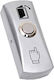 Complete Wall Push Exit Button with Frame Silver EB004