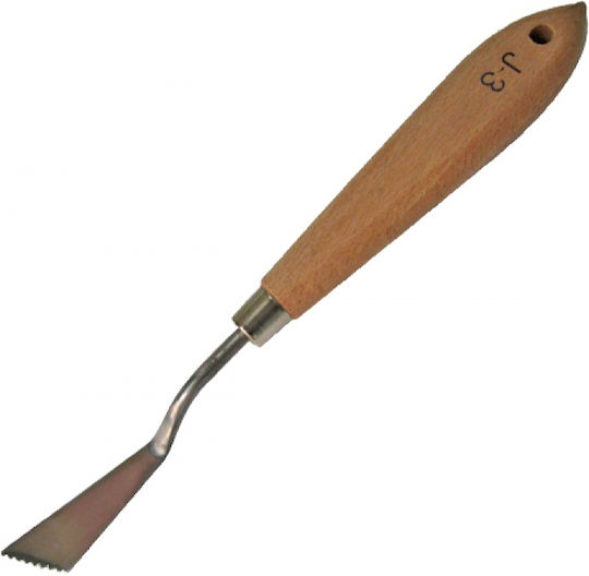Spatulă zimțată pentru decorarea prăjiturilor 1 buc J-3