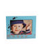 Kinder Fotorahmen Glas Hellblau 13x18cm