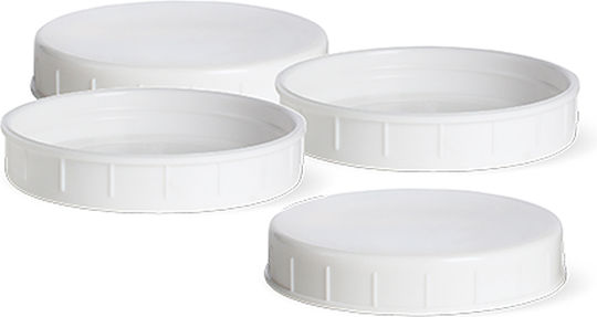 Lid for Storage Container made of Plastic in White Color JAR01S 1pcs