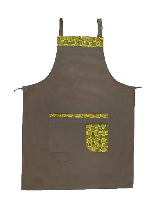 Food Service Apron Gray MARK994