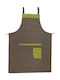 Palatino Food Service Apron Gray MARK994
