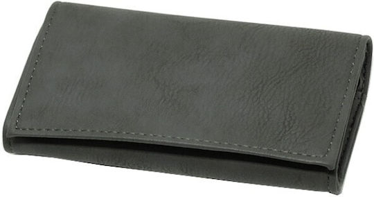 Monte Pungă Pentru Tutun Din Piele Ecologică Gri Cu Închidere Pentru Pungă De Tutun Cu Magnet 13.5x8cm