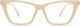 Perspectiv Men's Reading Glasses +3.50 in Beige color #Y-MILKYWHITE+3.50