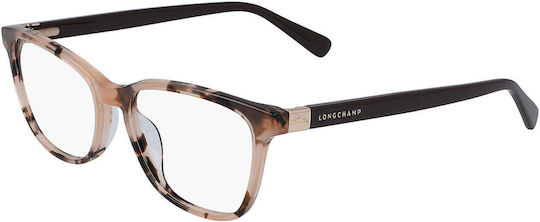 Longchamp Lo2647 609 Longchamp Женски Пластмасов Рамка за очила Бежов LO2647 609