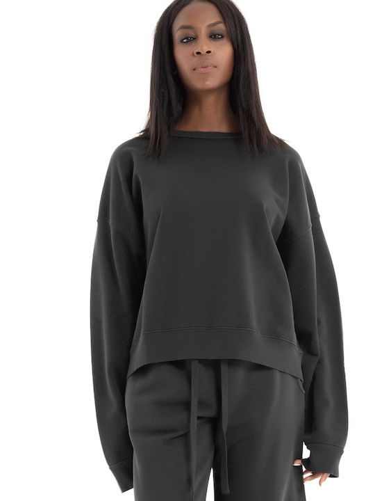 Crossley Sweater Talk Women's Sweatshirt Black