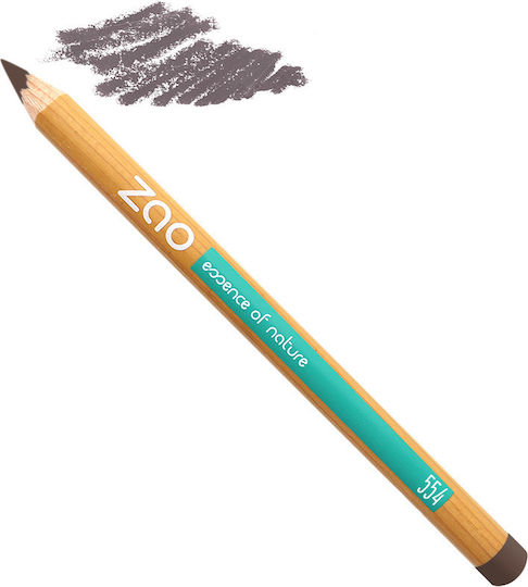 Zao Organic Makeup Μαλακό Μολύβι Ματιών 554 Light Brown