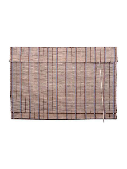 Beschattungsrollo Bamboo in Beige Farbe L150xH150cm