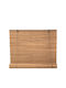 Woodware Сенник Бамбук в Кафяв Цвят ДxВ220бр