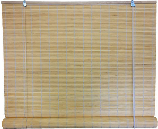 Woodware Shade Blind Bamboo in Beige Color L120xH220cm