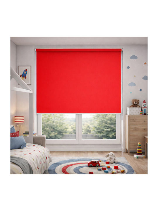 Roller Blinds Partial Blackout Red W180xH180cm TPS-23814