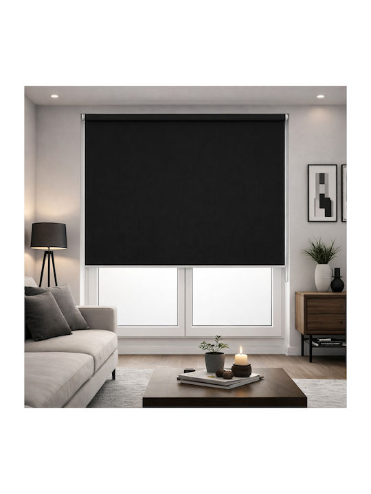 Rollos Partieller Blackout Schwarz B150xH180cm TPS-23807
