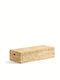 La Redoute Interieurs Dekorativer Korb Korbweide mit Deckel Beige 80x40x20cm