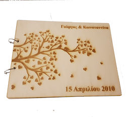 Woodseason Carte de dorințe pentru nunți Nuntă Bej Woodseason Carte de dorințe pentru nunți Nuntă Bej
