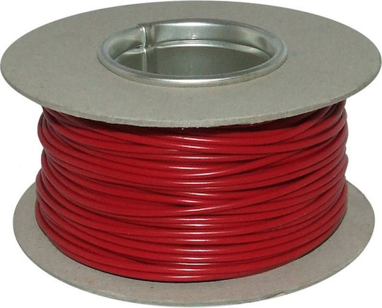 E-Sea Καλώδιο Ρεύματος με Διατομή 1x1.5mm² σε Κόκκινο Χρώμα 1m
