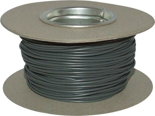 E-Sea Καλώδιο Ρεύματος με Διατομή 1x1.5mm² σε Γκρι Χρώμα 1m