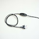 Arditi Netzkabel mit Durchmesser 2x0.75mm² in Schwarz Farbe 1m 1Stück