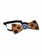 Erika Wooden Bow Tie Blue