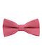 Linen Bow Tie Red