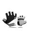 Halber Finger Fahrradhandschuhe Schwarz