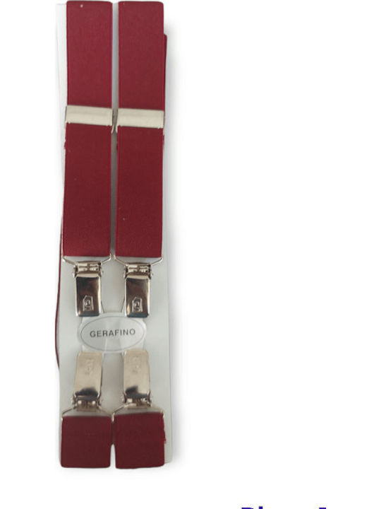 Bretele Monocromie Burgundy