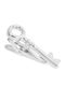 Epic Ties Metallic Tie Clip Silver 4.2x2cm
