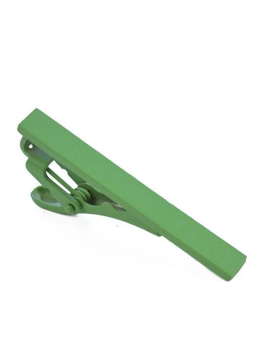 GW Lightgreenmatte Clip Γραβάτας Πράσινο
